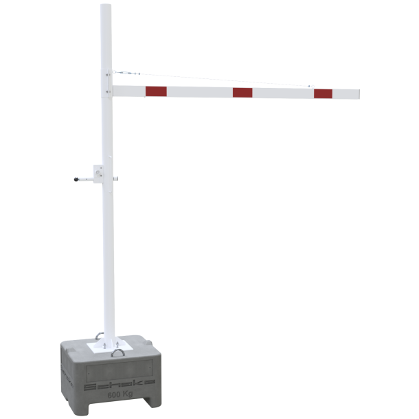 Mobile height limiter | cross tube length: 2500 mm | triangular lock